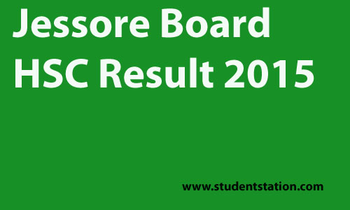 Jessore Board HSC Result 2015 on Student Station